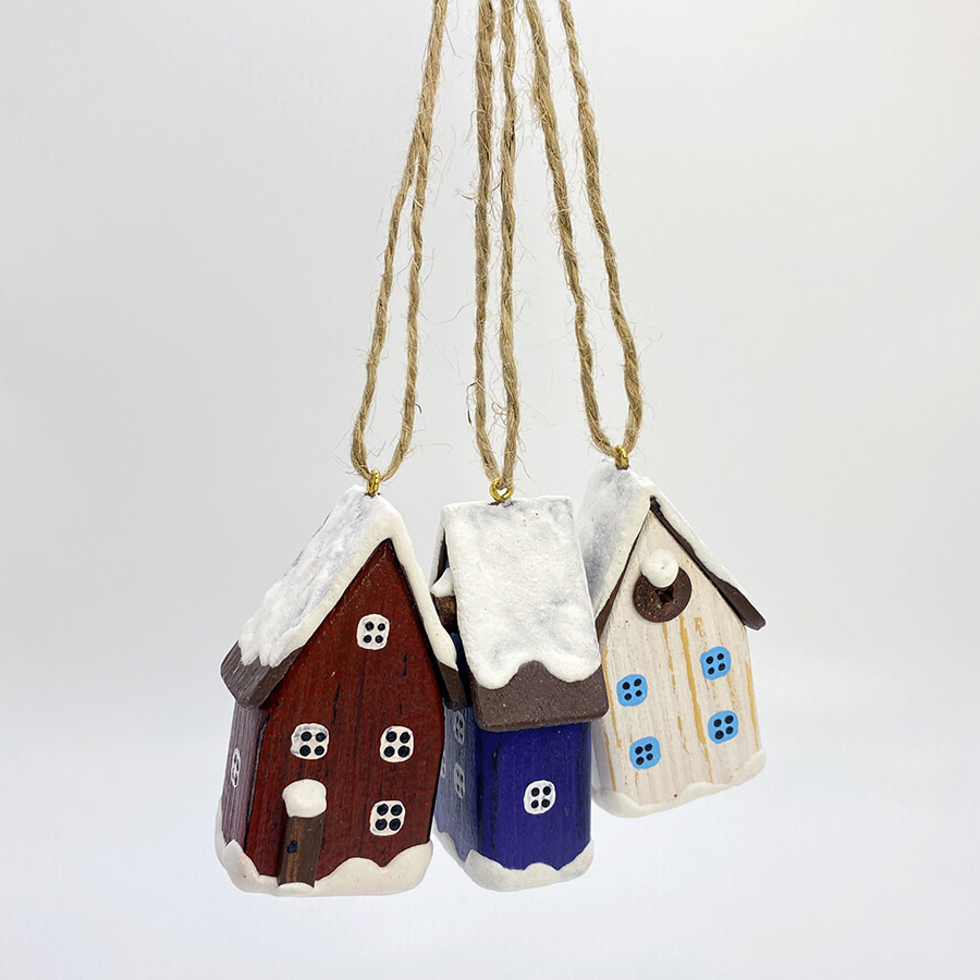 Набор домиков из дерева 203003