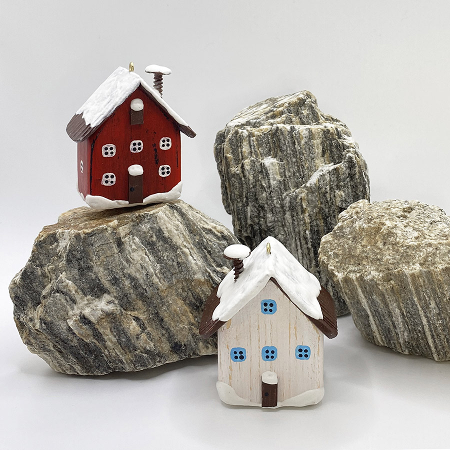 Набор домиков из дерева 302003