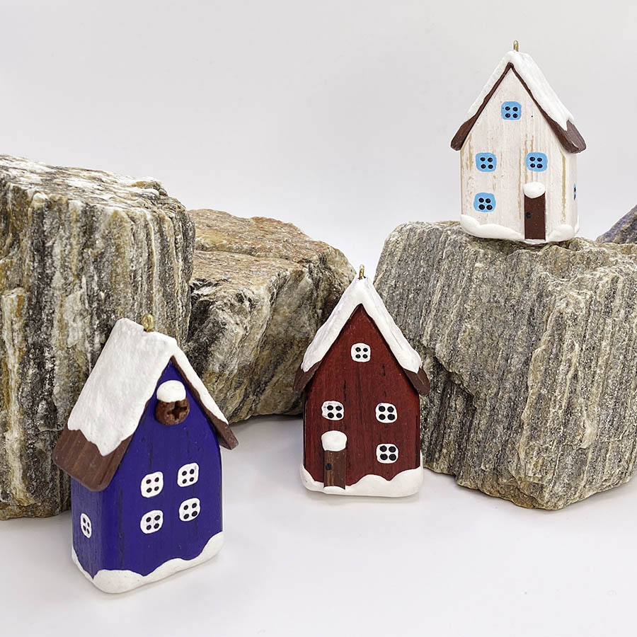 Набор домиков из дерева 203003