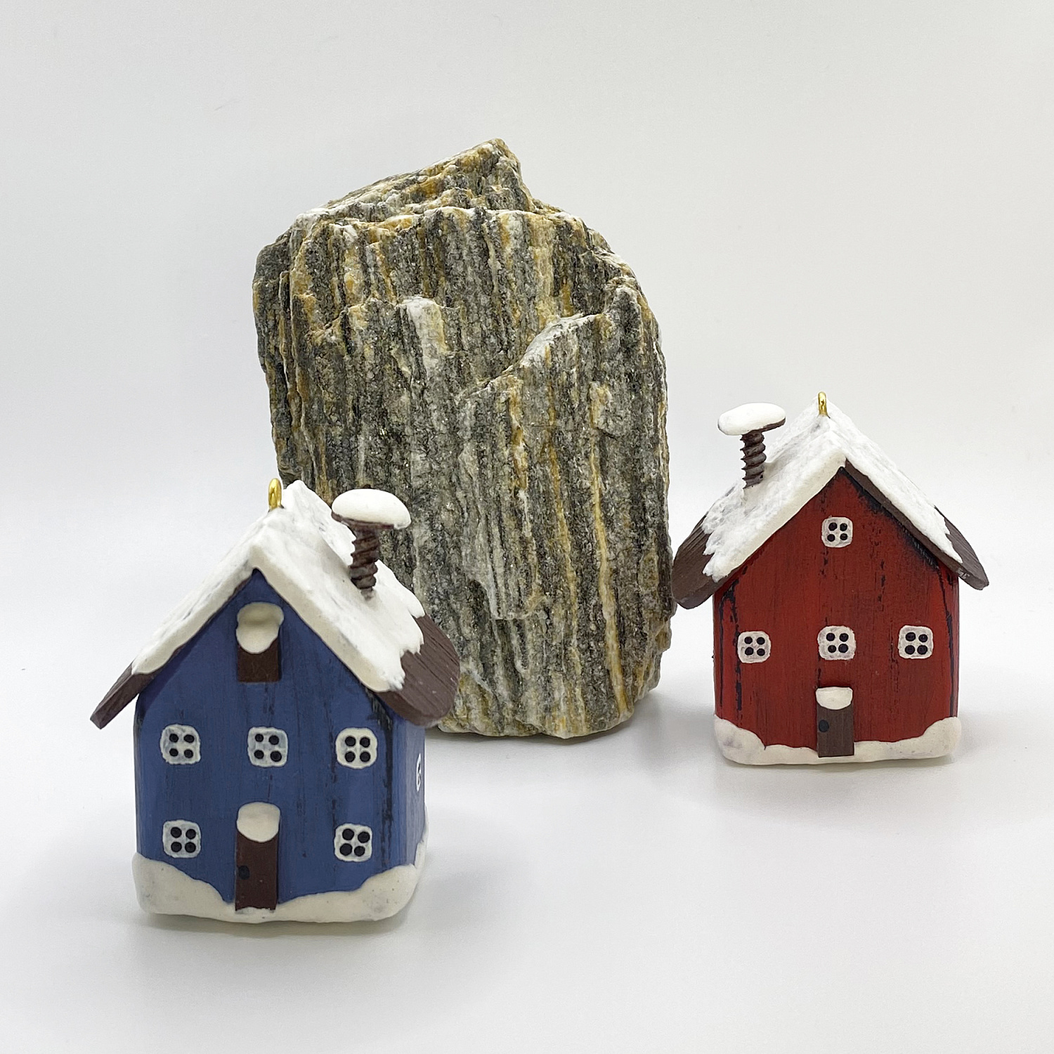 Набор домиков из дерева 302002