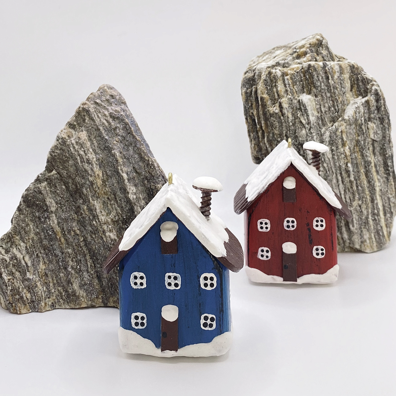 Набор домиков из дерева 302002